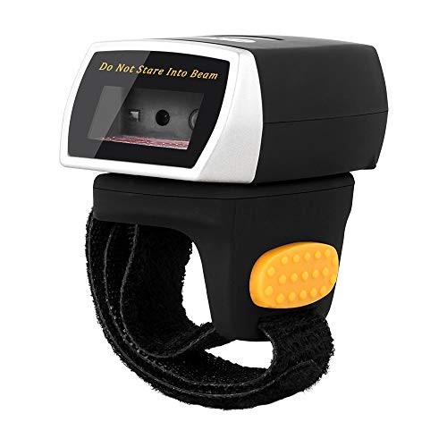 NETUM Bluetooth 2D QR Mini-Barcode-Scanner für tragbaren Ring Wireless | kabelloser Handscanner präzises und schnelles Lesen für Mobile Zahlung Computer Bildschirm Android/IOS/IPAD/MAC NT-R2 NETUM Bluetooth 2D QR Mini-Barcode-Scanner für tragbaren Ring Wireless | kabelloser Handscanner präzises und schnelles Lesen für Mobile Zahlung Computer Bildschirm Android/IOS/IPAD/MAC NT-R2 von NETUM