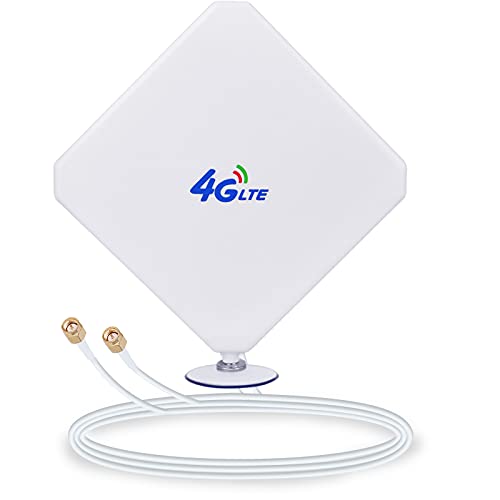 SMA 4G Hochleistungs LTE Antenne 35dBi Netzwerk Ethernet Verstärker-Antenne Omnidirektionale Antenne Signalverstärker Verstärker für Huawei B593/B880/E5172/B890 et von NETVIP