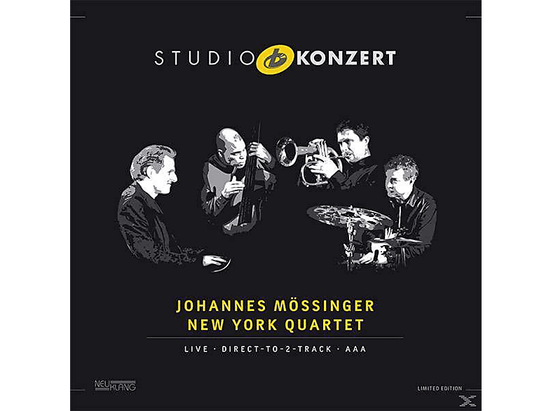 Johannes New York Quartet Mössinger - Studio Konzert [180g Vinyl Limited Edition] (Vinyl) von NEUKLANG