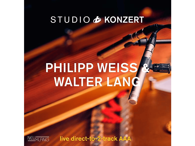 Philipp Weiss, Walter Lang - Studio Konzert [180g Vinyl Limited Edition] (Vinyl) von NEUKLANG