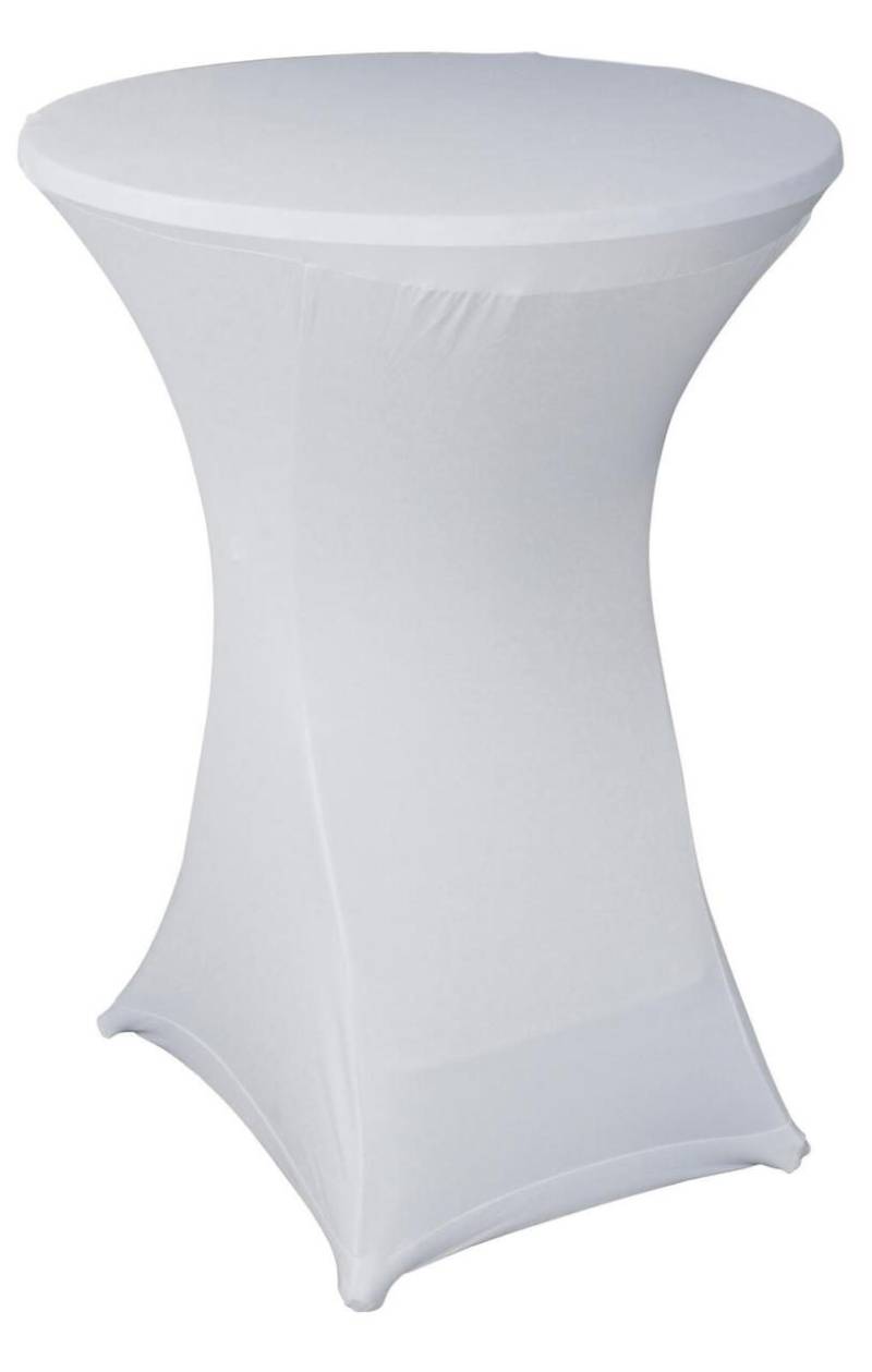 Stehtischhusse weiß Ø 85cm Stehtischhusse von NEUTRAL