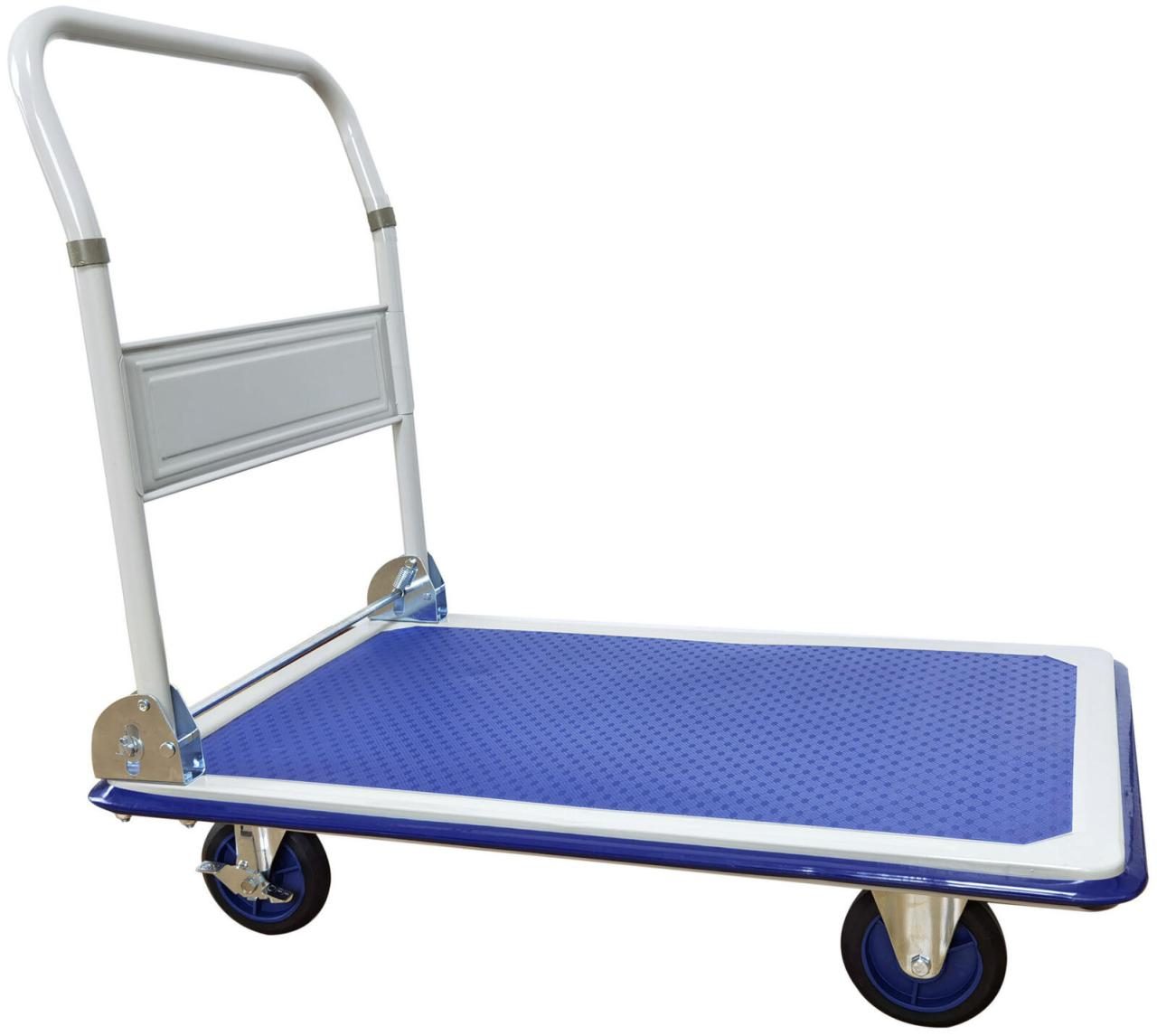 Transportwagen 47,0 x 72,5 x 82,0 cm 150 kg blau, grau von NEUTRAL