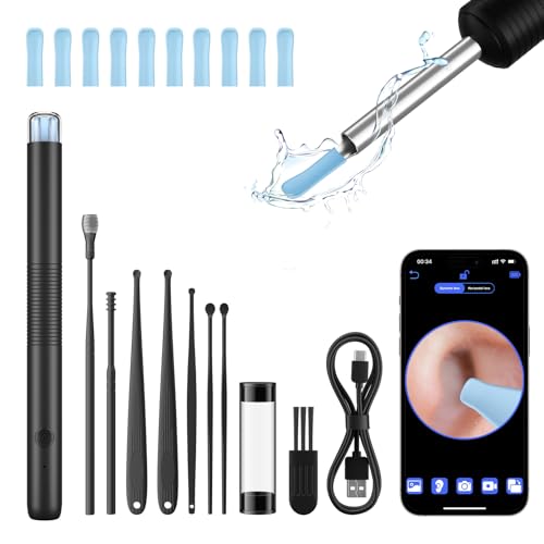 NEUTYPECHIC Ohrenschmalz Entferner Otoskop, WiFi Ohrenreiniger mit Kamera 1920 HD, ohrreiniger für erwachsene 3.6mm Linse Ohr, IP67 wasserdicht Ohrenspiegel mit 6 LEDs für iPhone, iPad und Android NEUTYPECHIC Ohrenschmalz Entferner Otoskop, WiFi Ohrenreiniger mit Kamera 1920 HD, ohrreiniger für erwachsene 3.6mm Linse Ohr, IP67 wasserdicht Ohrenspiegel mit 6 LEDs für iPhone, iPad und Android von NEUTYPECHIC
