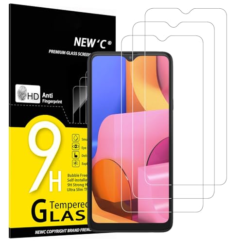 NEW'C 3 Stück für Samsung Galaxy A20S für Panzerglas, Frei von Kratzern, 9H Härte, HD Displayschutzfolie, 0.33mm Ultra-klar, Ultrabeständig NEW'C 3 Stück für Samsung Galaxy A20S für Panzerglas, Frei von Kratzern, 9H Härte, HD Displayschutzfolie, 0.33mm Ultra-klar, Ultrabeständig von NEW'C