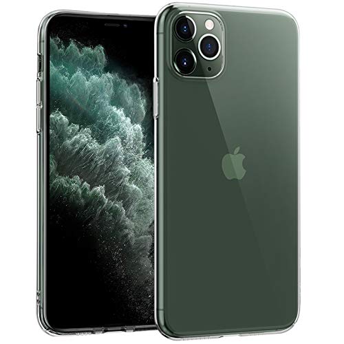 NEW'C Hülle für iPhone 11 Pro (5,8 Zoll), [Ultra transparent Silikon Gel TPU Soft] Cover Case Schutzhülle Kratzfeste mit Schock Absorption und Anti Scratch kompatibel iPhone 11 Pro (5,8 Zoll) von NEW'C