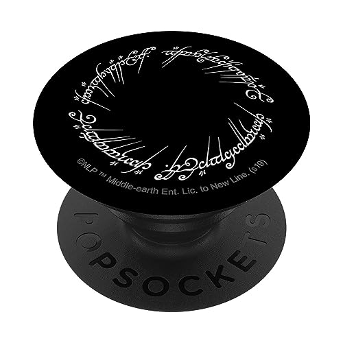 PopSockets The Lord of the Rings Mordor Script - PopSockets Ausziehbarer Sockel und Griff für Smartphones und Tablets von NEW LINE CINEMA