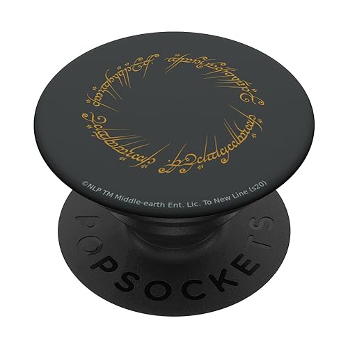 PopSocket : PopGrip The Lord of the Rings One Ring PopSockets Ausziehbarer Sockel und Griff für Handys/Tablets mit Tauschbarem Top PopSocket : PopGrip The Lord of the Rings One Ring PopSockets Ausziehbarer Sockel und Griff für Handys/Tablets mit Tauschbarem Top von NEW LINE CINEMA