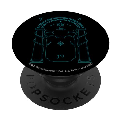 NEW LINE CINEMA Lord of the Rings Doors of Durin PopSockets Schwarz PopGrip für Smartphones und Tablets NEW LINE CINEMA Lord of the Rings Doors of Durin PopSockets Schwarz PopGrip für Smartphones und Tablets von NEW LINE CINEMA