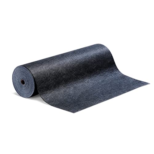 New Pig MAT223 Schweineteppich aus Polyester, Saugfähigkeit 49 l, 30 m Länge x 91 cm Breite, 1 Rolle mit Tasche, Schwarz New Pig MAT223 Schweineteppich aus Polyester, Saugfähigkeit 49 l, 30 m Länge x 91 cm Breite, 1 Rolle mit Tasche, Schwarz von PIG