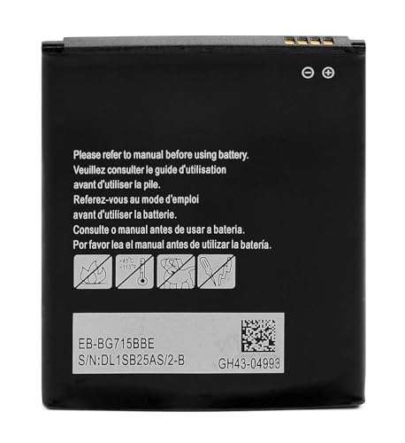 NEWASHAN Akku EB-BG715BBE kompatibel mit Samsung Handy Galaxy Xcover Pro 6 Pro SM-G715 G715F G736 G736B GH43-04993A 4050 mAh 3,85 V wiederaufladbarer Li-Ion-Akku NEWASHAN Akku EB-BG715BBE kompatibel mit Samsung Handy Galaxy Xcover Pro 6 Pro SM-G715 G715F G736 G736B GH43-04993A 4050 mAh 3,85 V wiederaufladbarer Li-Ion-Akku von NEWASHAN
