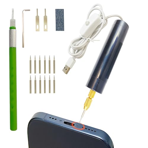 Entfernen beschädigter Schrauben für iPhone, iPhone-Reparaturwerkzeug, gebrochene Schraubenausdreher-Set für Handy, kleine Schrauben, kann nicht durch Schraubendreher herausgeschraubt werden, Entfernen beschädigter Schrauben für iPhone, iPhone-Reparaturwerkzeug, gebrochene Schraubenausdreher-Set für Handy, kleine Schrauben, kann nicht durch Schraubendreher herausgeschraubt werden, von NEWBILITY