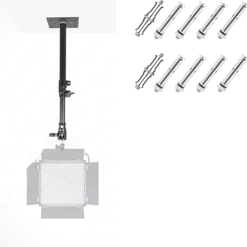 NEWFUN 2PCS Wandmontage Ausleger Boom Arm, Lichtstativ mit Boom Arm, Galgenstativ, 35-55CM, mit 3/8" 1/4" Gewinde Universal Adapter für Fotostudio Videoleuchten Regenschirme Reflektoren NEWFUN 2PCS Wandmontage Ausleger Boom Arm, Lichtstativ mit Boom Arm, Galgenstativ, 35-55CM, mit 3/8" 1/4" Gewinde Universal Adapter für Fotostudio Videoleuchten Regenschirme Reflektoren von NEWFUN