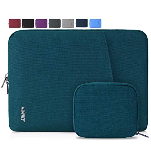NEWHEY Laptophülle 15 Zoll Stoßfest Laptop Notebook Tasche Hülle Wasserdicht Schutzhülle Sleeve Case Kompatibel 15-15.6 mit Klein Fall Blaugrün NEWHEY Laptophülle 15 Zoll Stoßfest Laptop Notebook Tasche Hülle Wasserdicht Schutzhülle Sleeve Case Kompatibel 15-15.6 mit Klein Fall Blaugrün von NEWHEY