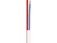 NEXANS Signalleitung, halogenfrei8x0,6 mm PTK weiß gewickelt, Leitungsdurchmesser 4,9 mm - (100 Meter) von NEXANS