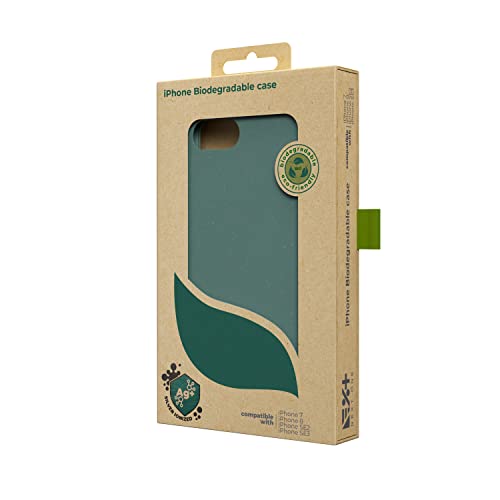 NEXT ONE Eco Case for iPhone SE 2nd Gen and 3rd Gen, iPhone 6/7/8 100% Biodegradable and Compostable | Green von NEXT ONE