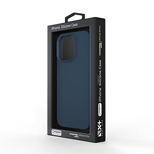 NEXT ONE Silicone Case Magnetic Wireless Charging, Compatible with iPhone 13 Pro|Royal Blue von NEXT ONE