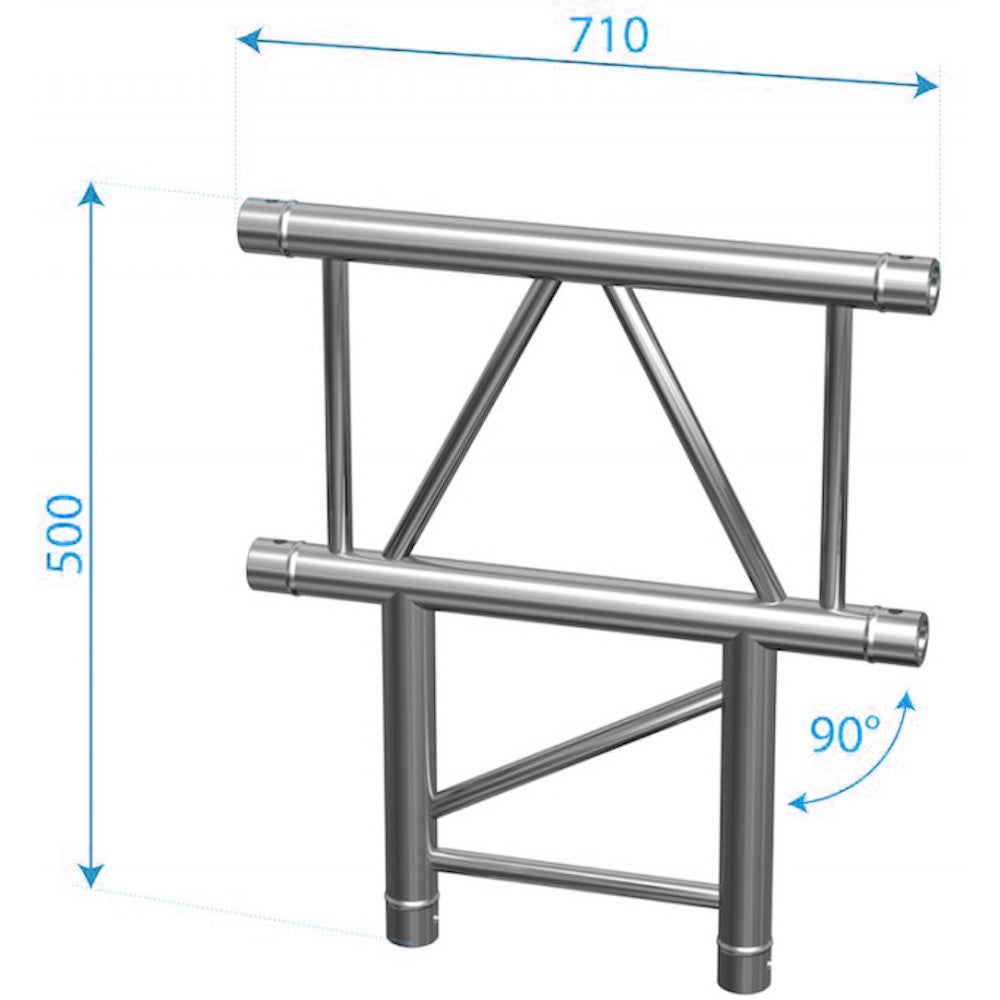 NEXT Truss NH32-T-H Horizontal 3-Way T-Section von NEXT Truss