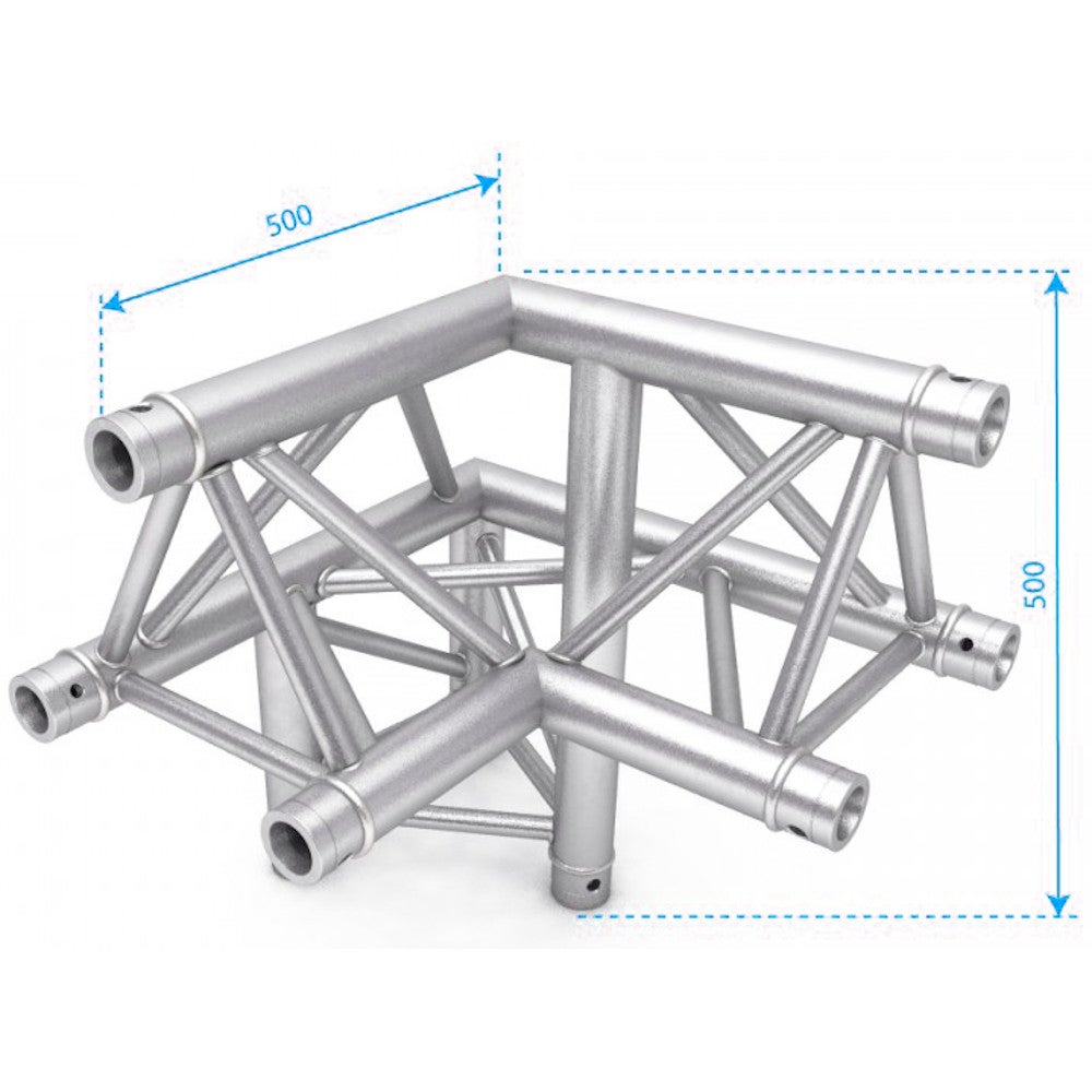 NEXT Truss NH33-L90D-L 3-Way Triangular Truss Corner von NEXT Truss