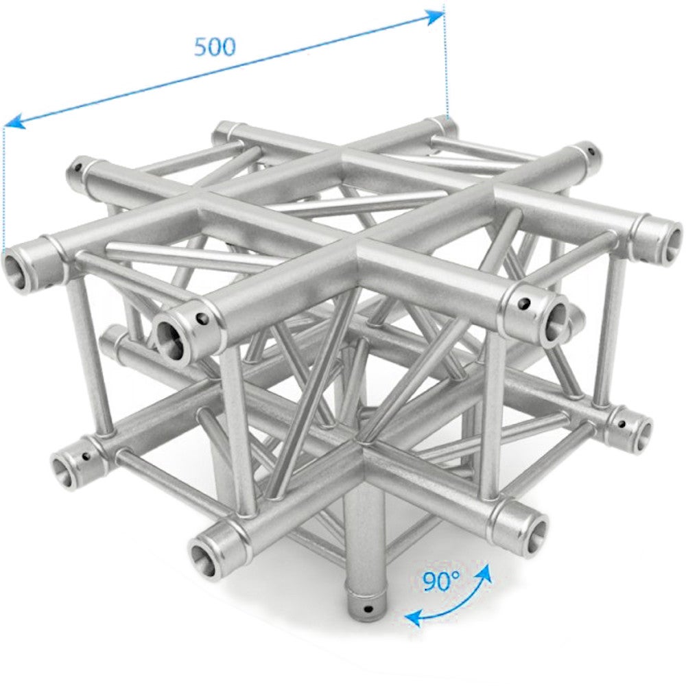 NEXT Truss NH34-XD Square Truss 5-Way X-Section NEXT Truss NH34-XD Square Truss 5-Way X-Section von NEXT Truss