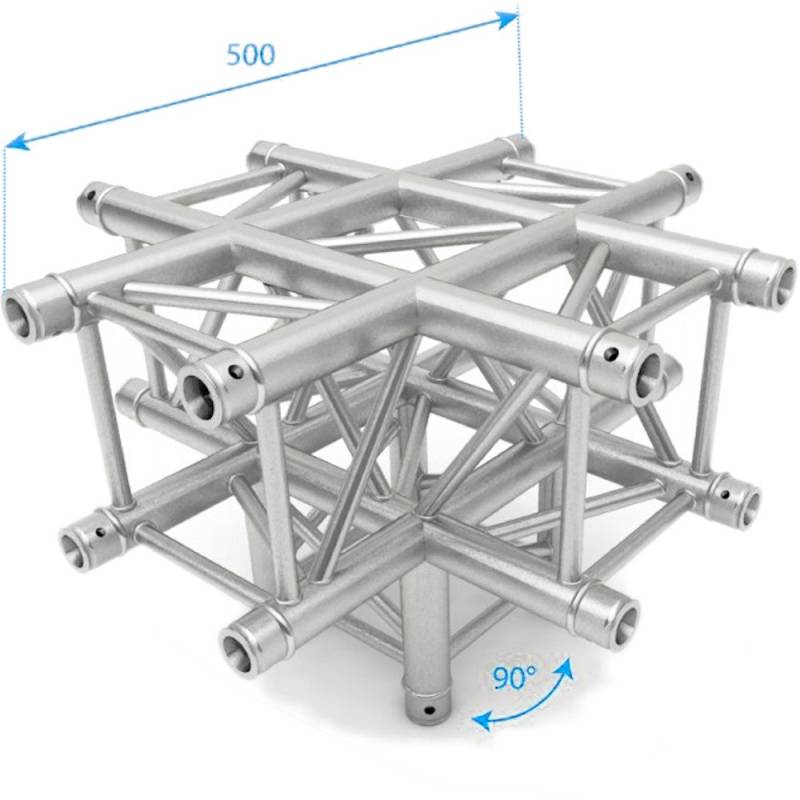 NEXT Truss NH34-XD Square Truss 5-Way X-Section von NEXT Truss