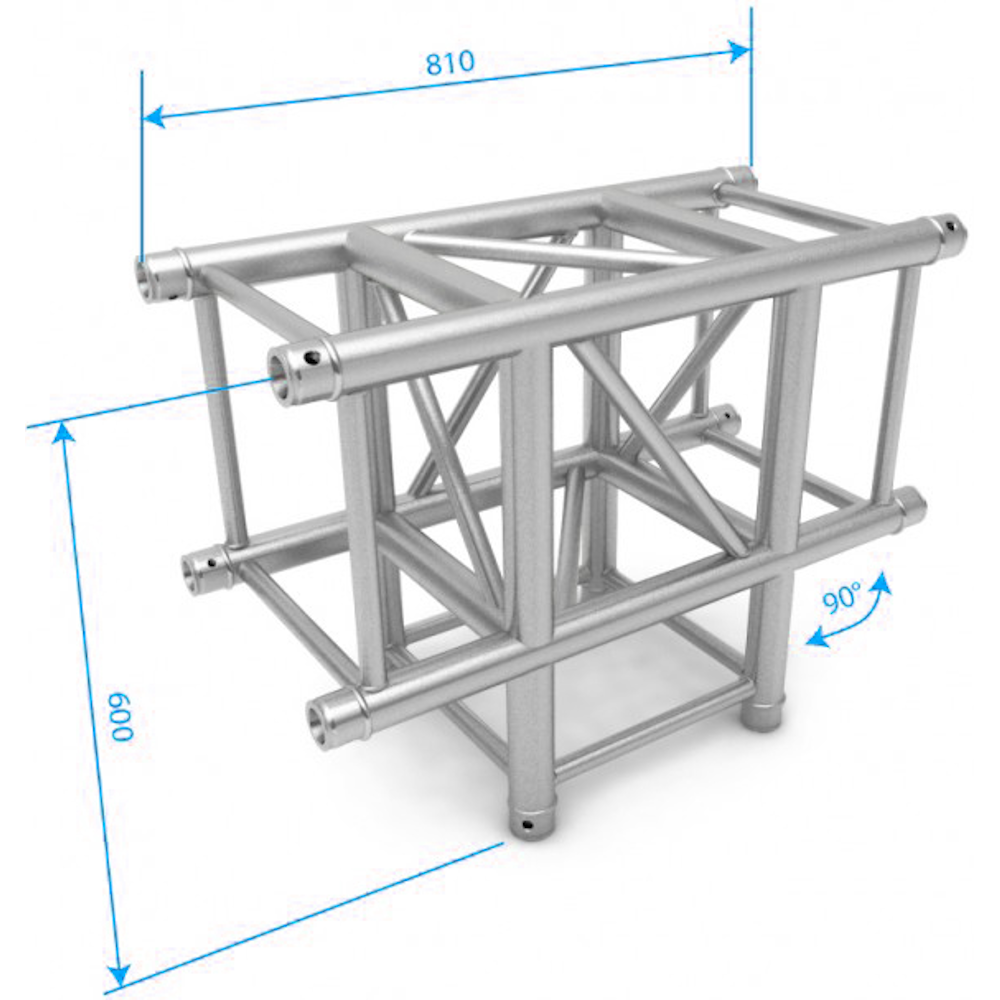 NEXT Truss NH44-T Horizontal Square 3-Way Truss Section NEXT Truss NH44-T Horizontal Square 3-Way Truss Section von NEXT Truss