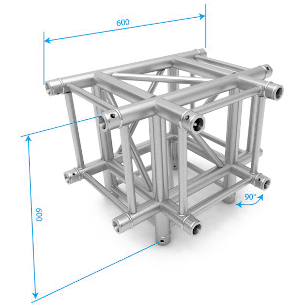 NEXT Truss NH44-TD Square Truss 4-Way T-Section NEXT Truss NH44-TD Square Truss 4-Way T-Section von NEXT Truss