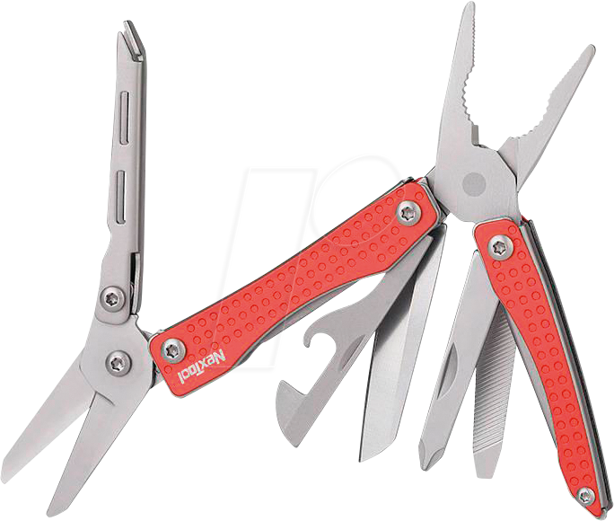 NXT NE20051 - Multitool Nextool Mini Flagship, 10-in-1, rot von NEXTOOL