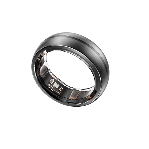 NEXTring N2 Smarter Gesundheitsring Smart Health Ring schwarz-matt Größe 12 von NEXTring