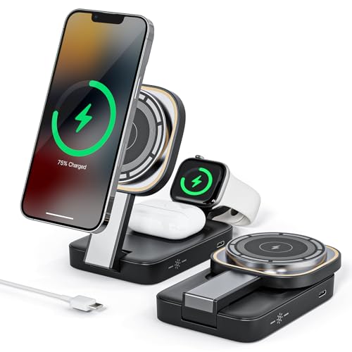 3 in 1 Ladestation für Apple Watch Und iPhone, Induktive Ladestation für iPhone 16 15 14 13 12 11 Pro Max Serie, für Apple Watch 10/9/Ultra/8/7/6/SE/5/4/3, für AirPods Pro 4 3 2 3 in 1 Ladestation für Apple Watch Und iPhone, Induktive Ladestation für iPhone 16 15 14 13 12 11 Pro Max Serie, für Apple Watch 10/9/Ultra/8/7/6/SE/5/4/3, für AirPods Pro 4 3 2 von NEZART