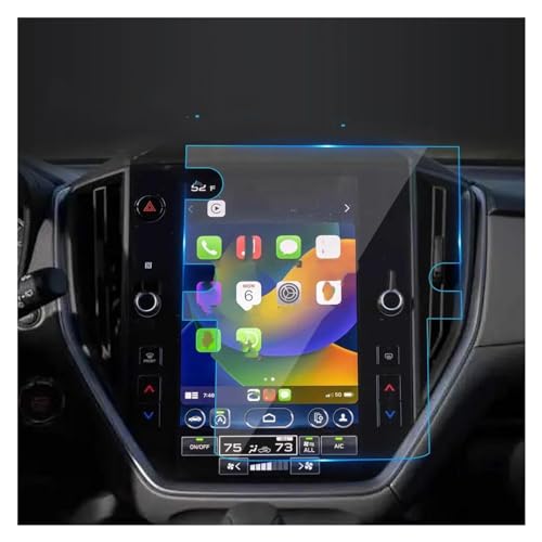 NEZIH Auto GPS Displayschutzfolie Für Subaru Für Crosstrek 2021-2024 11,6 Zoll Screen Protector Navigator Schutz Gehärtetem Glas Schutz Film (Size : 24 Blue) von NEZIH