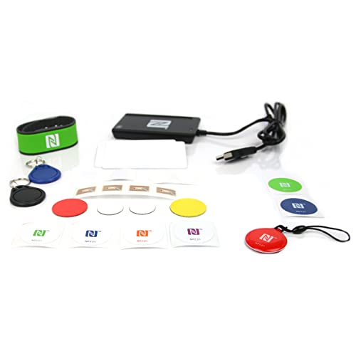 NFC Starter Kit, der perfekte Einstieg in die NFC Welt, kompatibel mit Allen NFC Smartphones, Starter Kit Entwicklung von NFC21