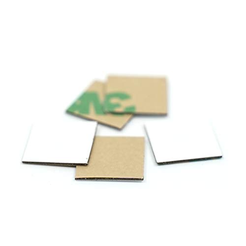 NFC Sticker - on-Metal - für metallische/leitende Oberflächen - Nur 10mmx10mm klein - NTAG 213-180 Byte - 5 Stück von NFC21