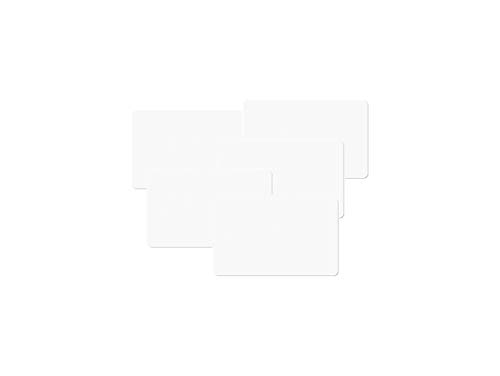 NFC Tag Karten PVC DESFire EV1 Chip 2K in weiß - 85 mm x 54 mm - u. a. für NFC Schließanlagen, 5 Stück von NFC21
