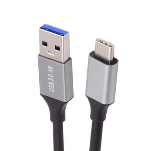 NFHK 10 Gbit/s USB 3.1 Typ C Stecker auf USB 3.0 Typ A Stecker Datenkabel 5 V 3 A für Laptop Telefon Disk 60 cm von NFHK