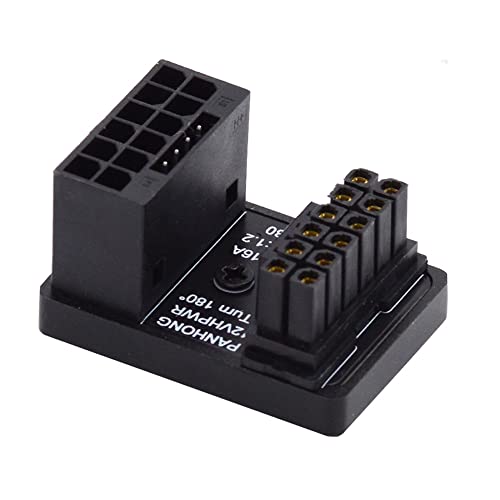 NFHK 12VHPWR ATX3.0 PCI-E 5.0 Power Modular Adapter Stecker auf Buchse nach unten abgewinkelt 360 Grad für 4080 5090TI 16Pin 12+4P Grafikkarte NFHK 12VHPWR ATX3.0 PCI-E 5.0 Power Modular Adapter Stecker auf Buchse nach unten abgewinkelt 360 Grad für 4080 5090TI 16Pin 12+4P Grafikkarte von NFHK