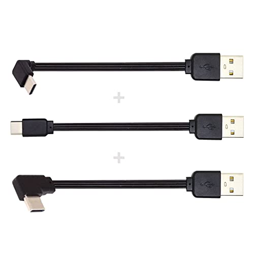 NFHK 3 Stück/Los 13 cm USB 2.0 Typ A Stecker auf USB-C Typ-C Stecker abgewinkelt Daten Flach Slim FPC Kabel für FPV & Disk & Phone NFHK 3 Stück/Los 13 cm USB 2.0 Typ A Stecker auf USB-C Typ-C Stecker abgewinkelt Daten Flach Slim FPC Kabel für FPV & Disk & Phone von NFHK