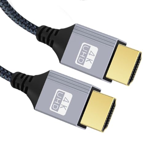 NFHK 4K 60 Hz HDMI 2.0 Stecker auf HDMI Typ-A Stecker Kabel mit Hülse Gerader Stecker für HDTV Computer Laptop Monitor 100CM NFHK 4K 60 Hz HDMI 2.0 Stecker auf HDMI Typ-A Stecker Kabel mit Hülse Gerader Stecker für HDTV Computer Laptop Monitor 100CM von NFHK