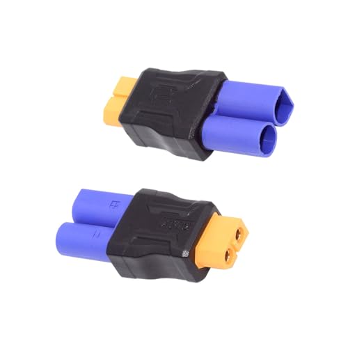 NFHK Adapter XT60 Buchse SC100 Protokoll auf EC5 Buchse Schnellladeadapter für RC Lipo Akku Quadcopter Multicopter Flugmodellbau NFHK Adapter XT60 Buchse SC100 Protokoll auf EC5 Buchse Schnellladeadapter für RC Lipo Akku Quadcopter Multicopter Flugmodellbau von NFHK