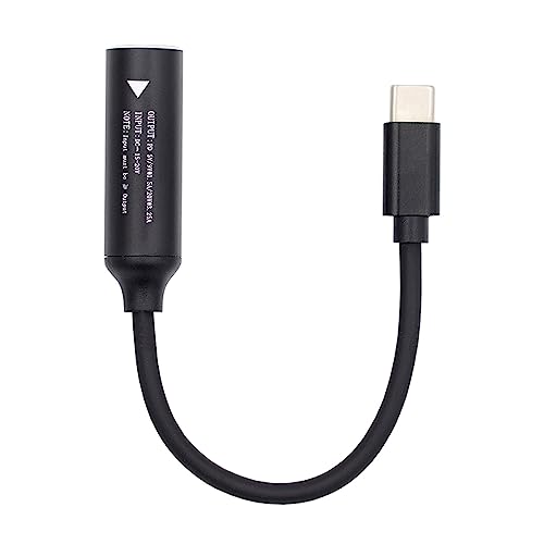 NFHK DC-Buchse 5,5 x 2,5 mm Eingang auf USB-C Typ-C Netzstecker Ladekabel für Laptop-Telefon PD9V 15V 20V von NFHK