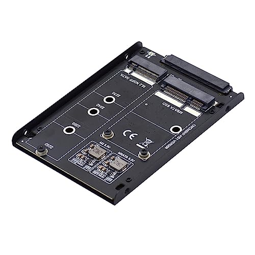 NFHK Dual MSATA NGFF B+M SSD Karte JBOD Raid0 Span Bridge zu 2,5 Zoll SATA Combo HDD Festplattengehäuse von NFHK