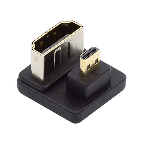 NFHK Micro HDMI 1.4 Stecker Typ-D auf HDMI Buchse Port Savers 360 Grad unten gegenüberliegende U-Form hinten abgewinkelt Verlängerungsadapter Konverter NFHK Micro HDMI 1.4 Stecker Typ-D auf HDMI Buchse Port Savers 360 Grad unten gegenüberliegende U-Form hinten abgewinkelt Verlängerungsadapter Konverter von NFHK
