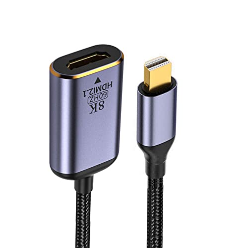 NFHK Mini DisplayPort 1.4 Quelle auf HDMI 2.0 Display 8K 60Hz UHD 4K Mini-DP auf HDMI Stecker Monitor Adapterkabel NFHK Mini DisplayPort 1.4 Quelle auf HDMI 2.0 Display 8K 60Hz UHD 4K Mini-DP auf HDMI Stecker Monitor Adapterkabel von NFHK