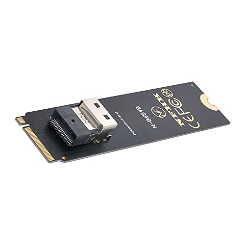 NFHK NGFF M-Key NVME auf U.2 U2 Kit SFF-8639 auf SFF-8654 Slimline SAS PCIe SSD Adapter für Mainboard von NFHK