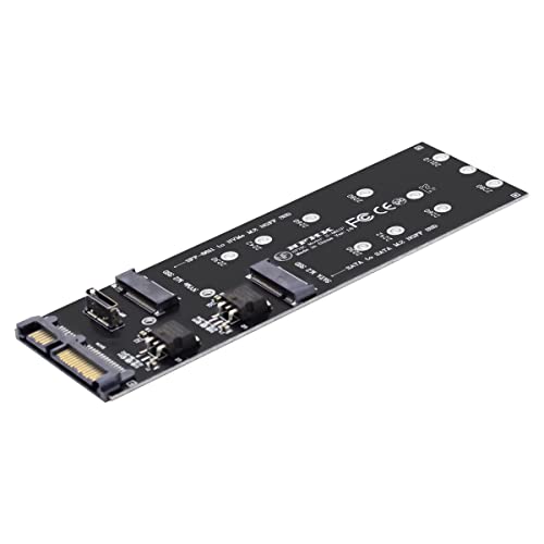 NFHK Oculink SFF-8612 8611 zu U.2 Kit M-Key zu NVME PCIe SSD und NGFF zu SATA Adapter für Mainboard von NFHK