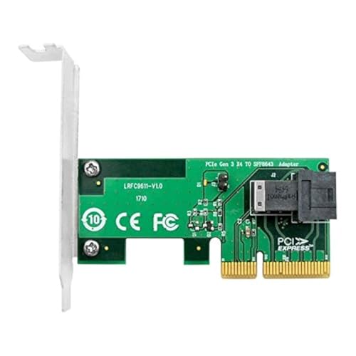 NFHK PCI-E 4X to U.2 U2 Kit SFF-8639 NVME PCIe SSD Adapter for Mainboard SSD 750 p3600 p3700 M.2 SFF-8643 NFHK PCI-E 4X to U.2 U2 Kit SFF-8639 NVME PCIe SSD Adapter for Mainboard SSD 750 p3600 p3700 M.2 SFF-8643 von NFHK