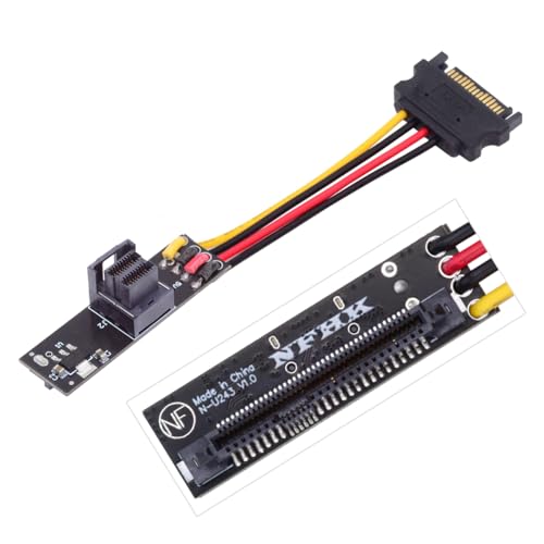 NFHK SFF-8643 PCI-E 4.0 Buchse auf U.2 SFF-8639 U.3 NVME PCIe PCI-Express SSD Adapter für Mainboard von NFHK