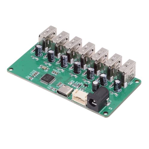 NFHK USB 2.0 Typ-C & 4Pin Pitch = 2,0 mm Wafer 1-zu-7 Ports Typ-A HUB PCBA PCs 4 Geräte für Tastatur Maus Scanner Drucker von NFHK