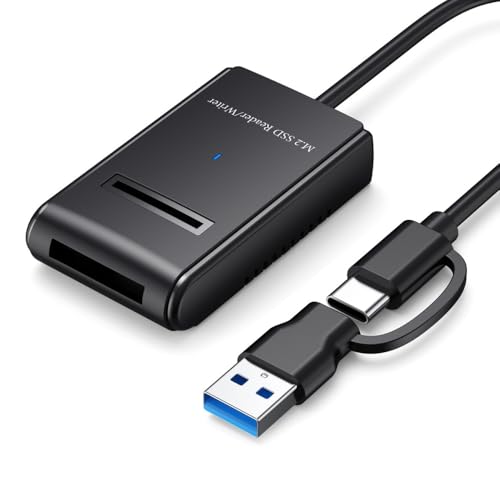NFHK USB 3.0 USB-C Typ-C Typ-A zu NVME M-Key M.2 NGFF SATA SSD Docking Horizontale Externe Kabel Gehäuse RTL9210B Chipsatz NFHK USB 3.0 USB-C Typ-C Typ-A zu NVME M-Key M.2 NGFF SATA SSD Docking Horizontale Externe Kabel Gehäuse RTL9210B Chipsatz von NFHK