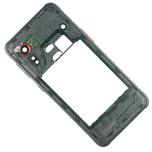 Mittel Cover Gehäuse Rahmen + Kamera Linse für Samsung Galaxy Xcover 5 SM-G525F von NG-Mobile
