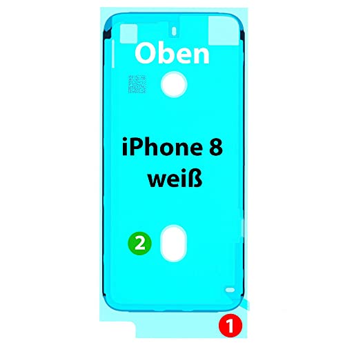 NG-Mobile Klebefolie Display für Apple iPhone 8 – Klebepad Kleberahmen Klebestreifen – Display Handy Rahmen Kleber – Dichtung Sticker Smartphone von NG-Mobile